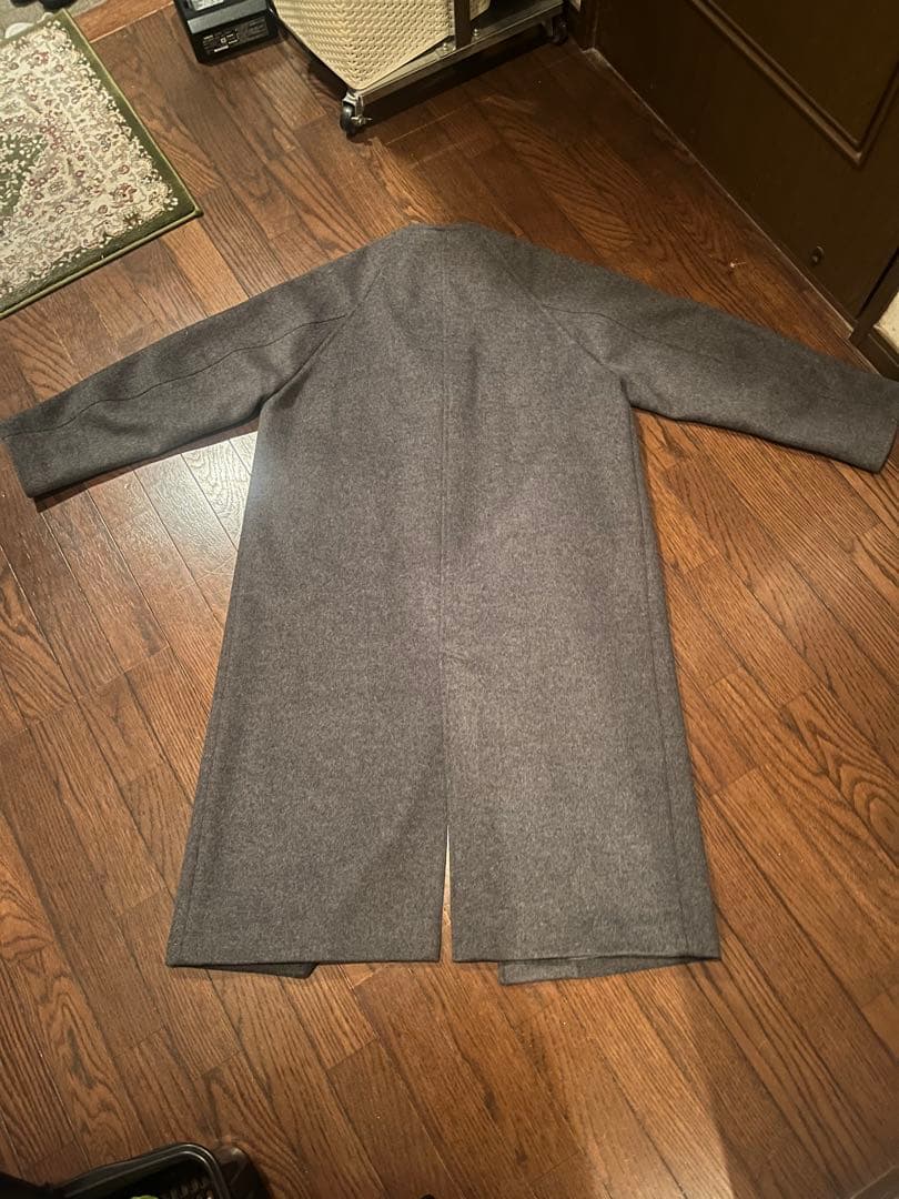 【美品】JOURNAL STANDARD スーパー140ビーバーノーカラーコート