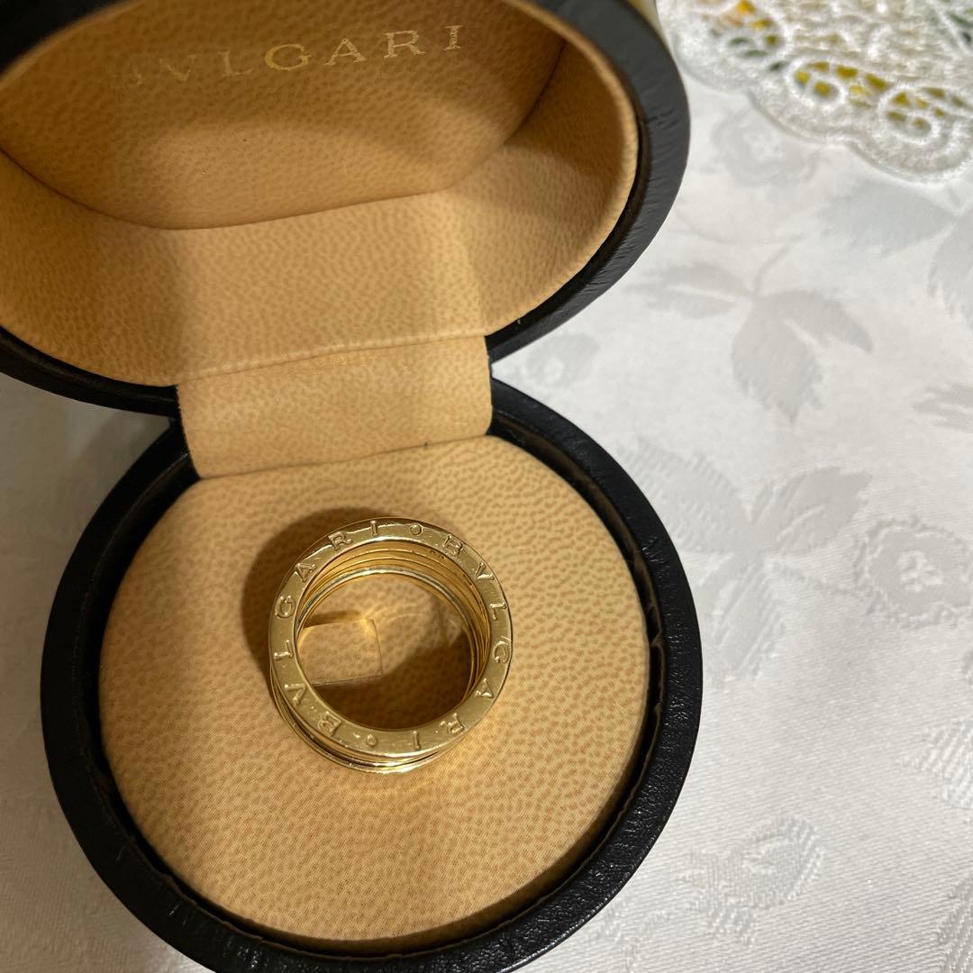 ブルガリ　BVLGARI ZEROワン　ゴールドリング 約13号 k18