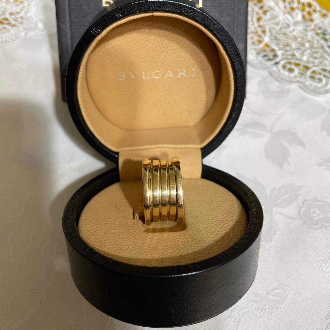 ブルガリ　BVLGARI ZEROワン　ゴールドリング 約13号 k18
