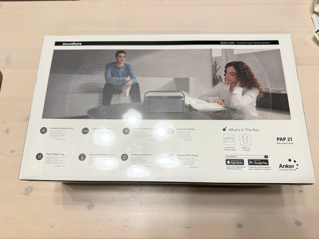 【新品未開封】Anker Soundcore Motion X600