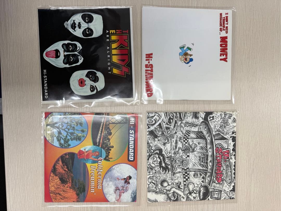 Hi-STANDARD 4枚セット　シングルレコード