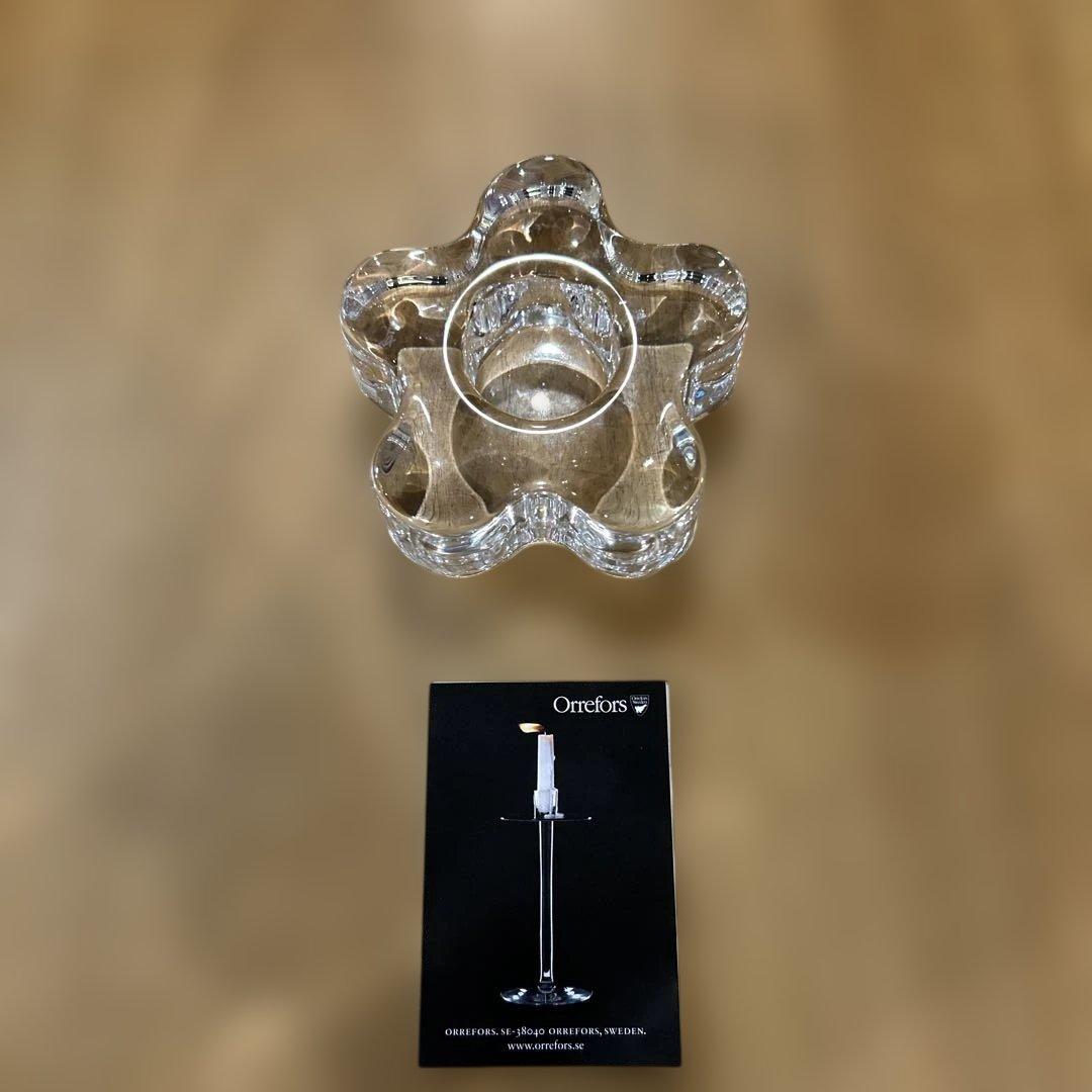 未使用　オレフォス　スクエア　キャンドルホルダー 北欧雑貨