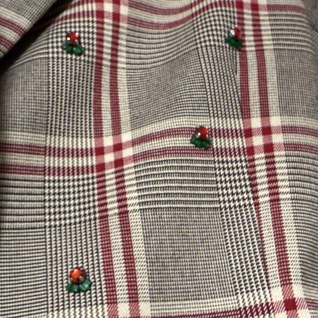 MUVEIL チェック柄 レディーススーツ上下