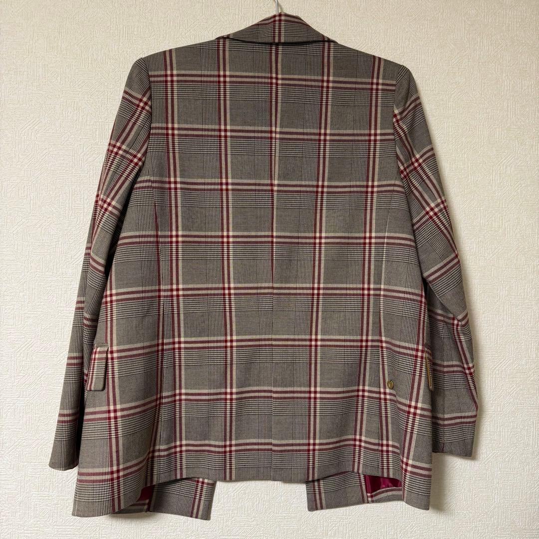 MUVEIL チェック柄 レディーススーツ上下