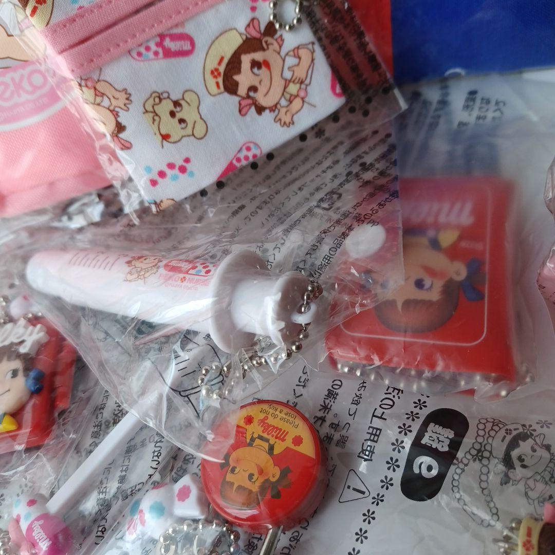 不二家　ペコちゃん　グッズ　大量　まとめ売り　マスコット　ストラップ等