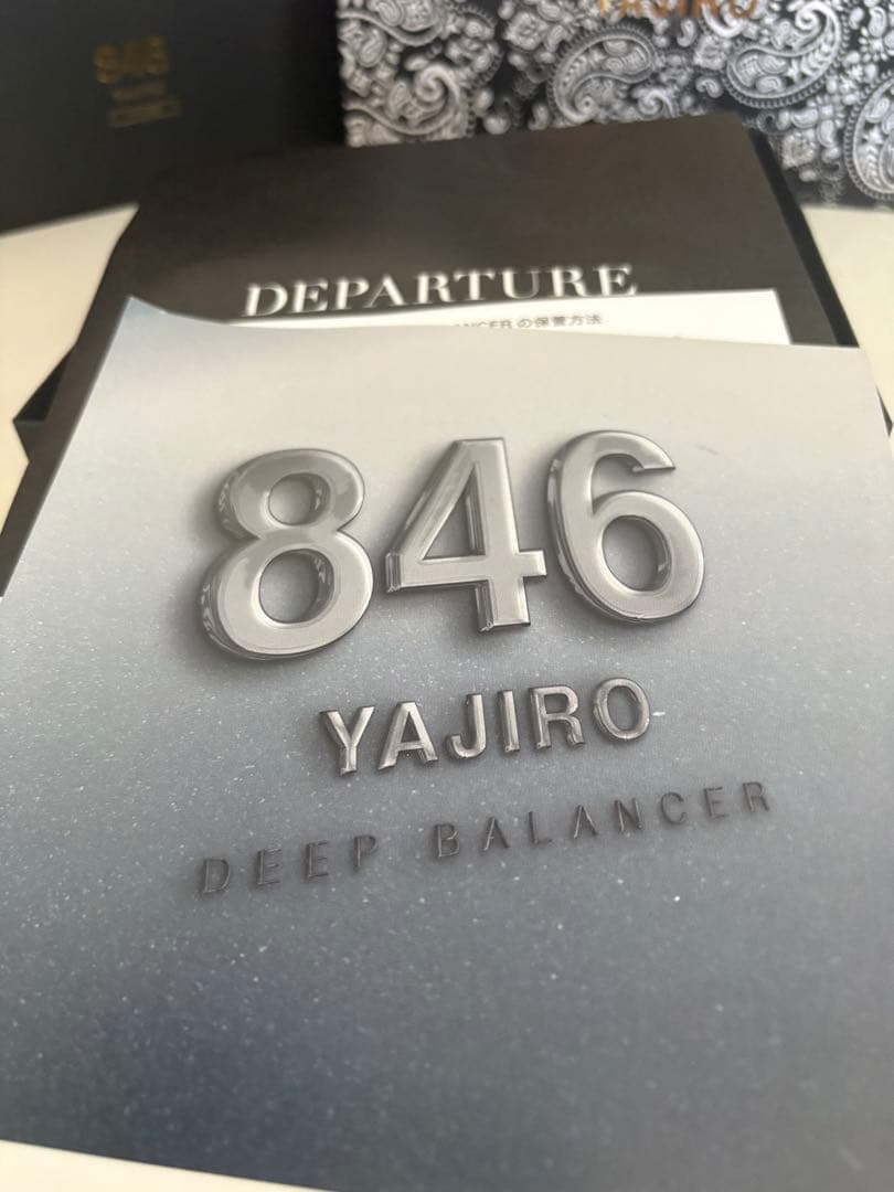 846 YAJIRO BLACKTITA22 ネックレス 50cm