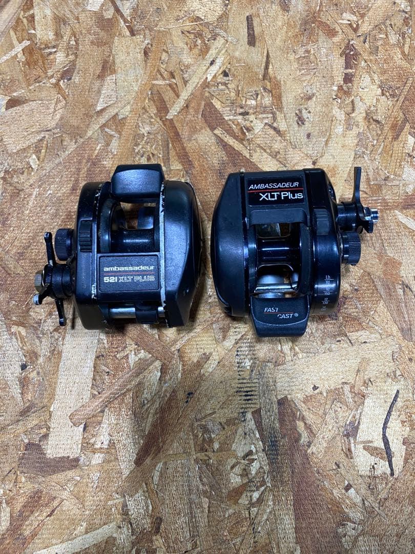 アブ　abu XLT plus 2台　アンバサダー　abugarcia