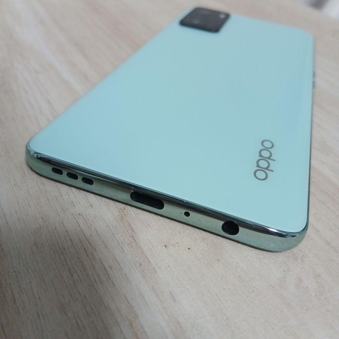 【超美品64GB】 oppo A55 5g スマートフォン 本体 ミントグリーン