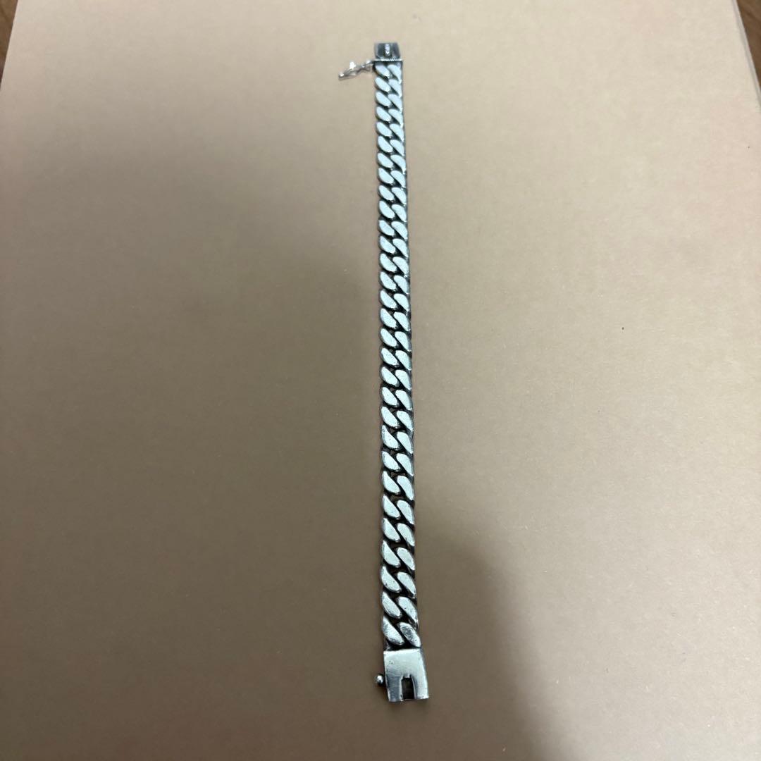 silver シルバー 925 喜平 ブレスレット 43.8g 19.5cm