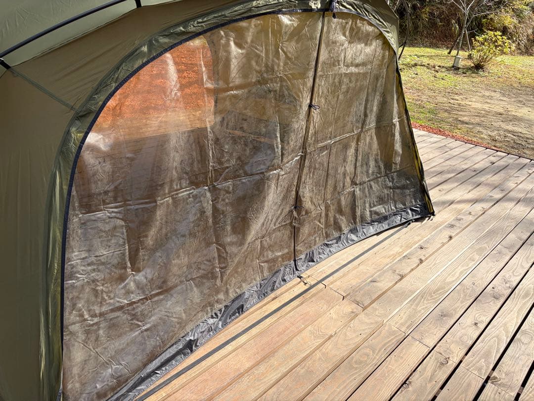 ミニマルワークス シェルターG メッシュドア2/TPUドア1/グランドシート付き