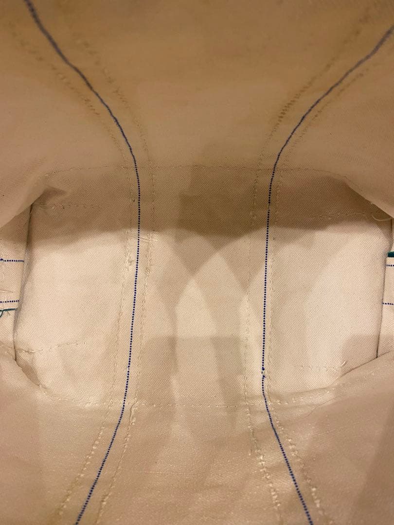 80s エルエルビーン　トートバッグ　2色ギザタグ　グリーン　M 美品