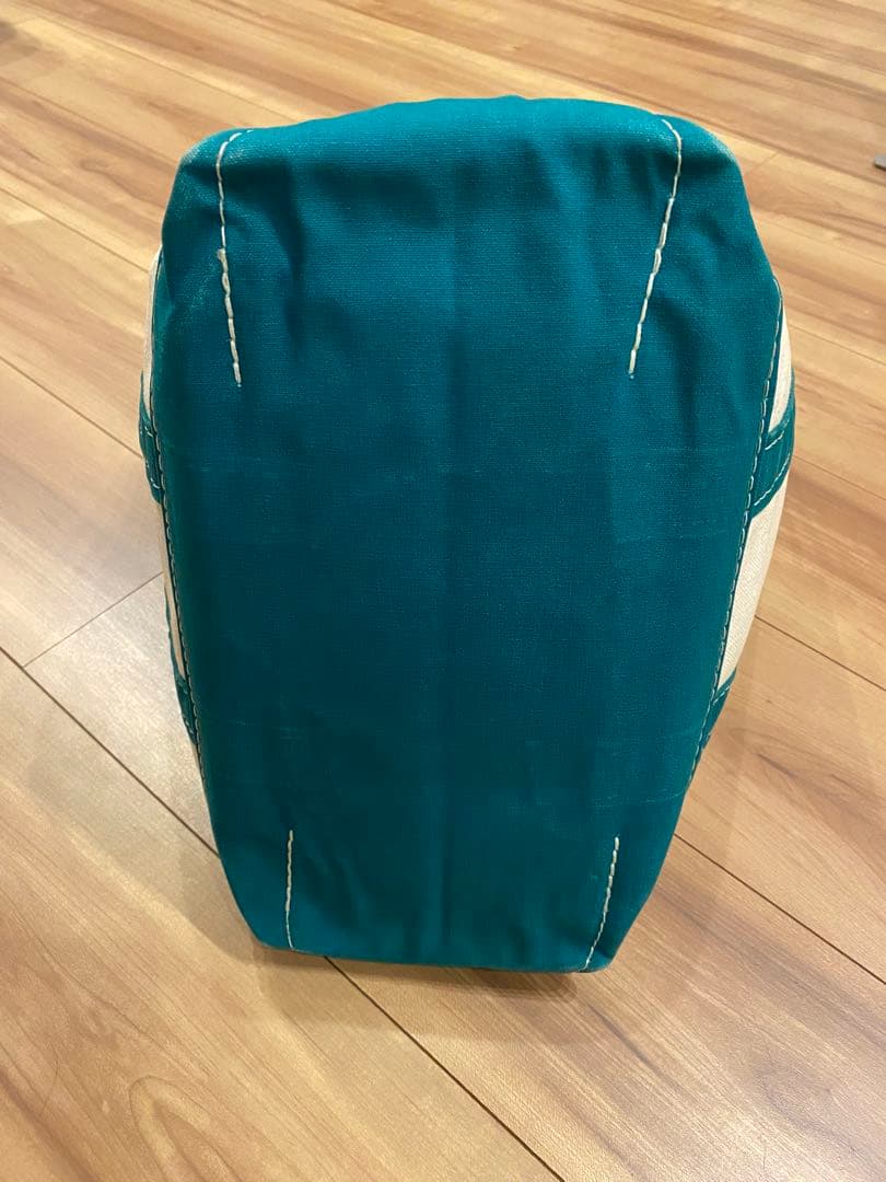 80s エルエルビーン　トートバッグ　2色ギザタグ　グリーン　M 美品