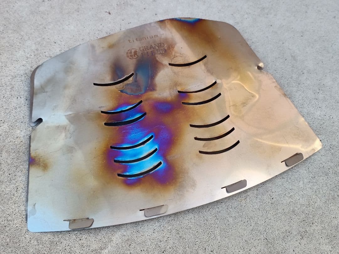 GRAND FIELD チタン製 焚き火台