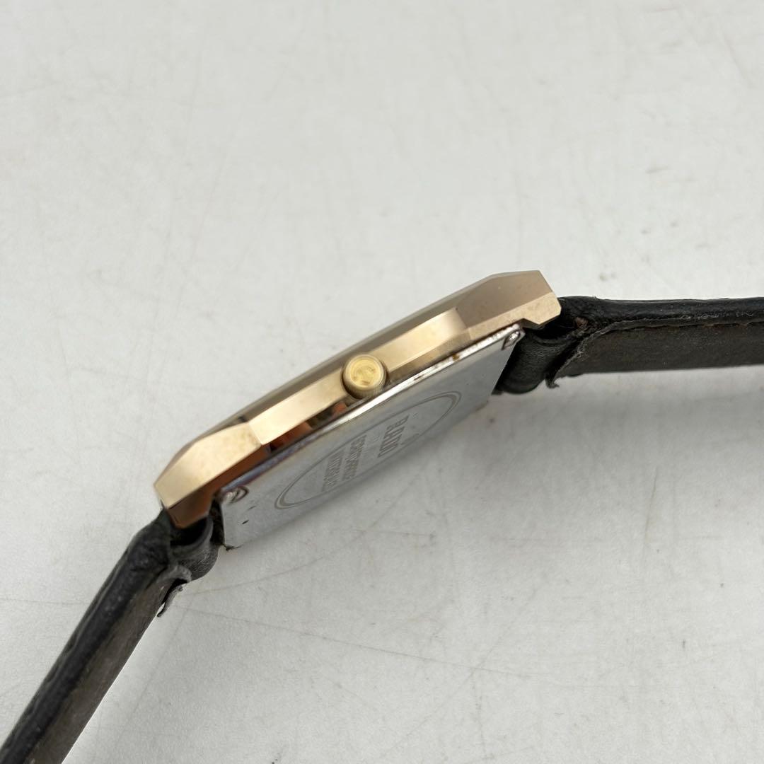 ラドー クォーツ メンズウォッチ ファッション ゴールド 1009-S7079t