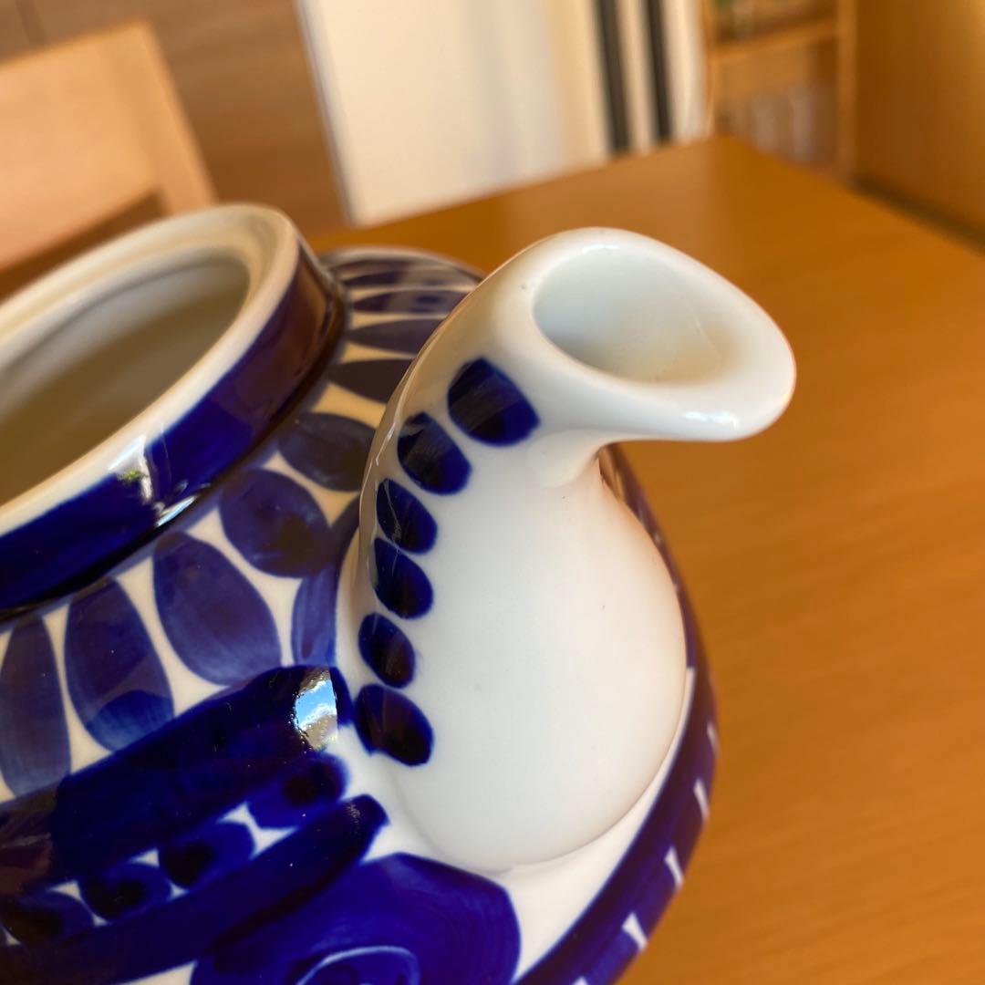 【蓋なし】　Arabia アラビア　バレンシア ティーポット