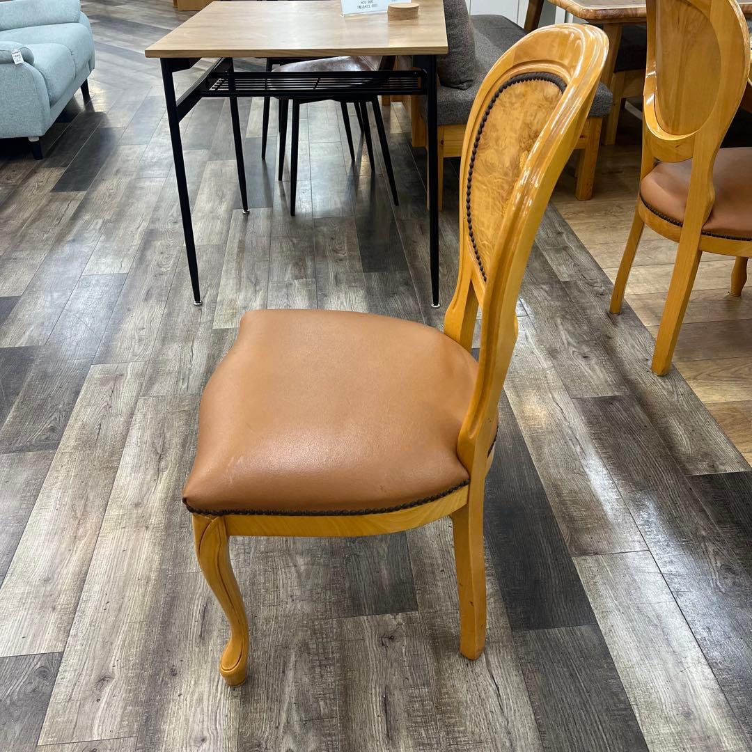 イタリア クラシックスタイル 象嵌細工チェア　サイドチェア