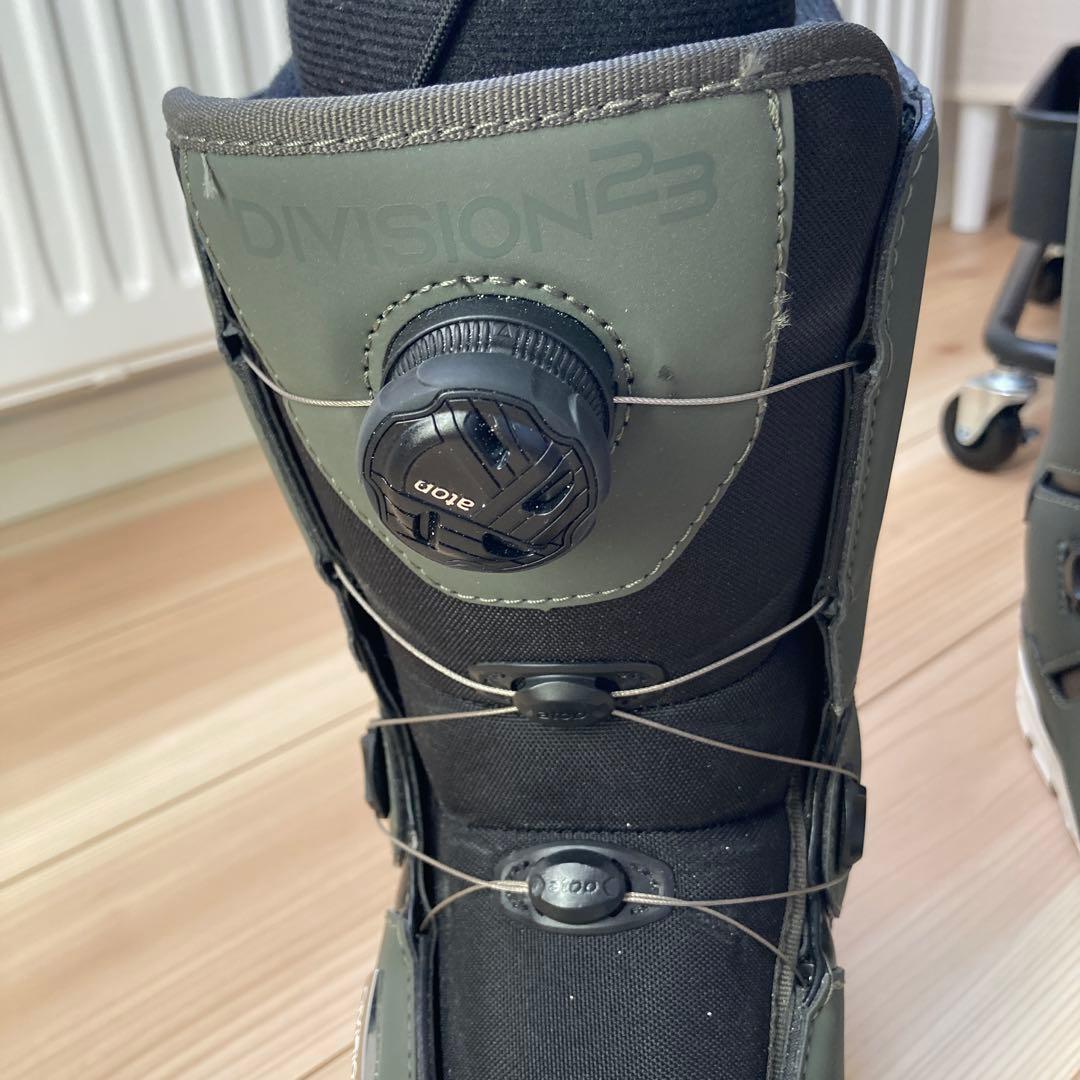 スノーボードブーツ 男性用 オリーブグリーン