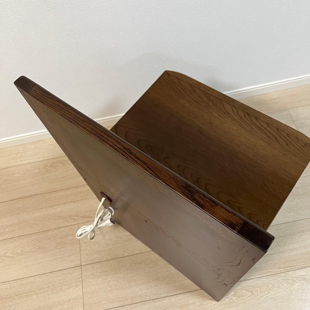 (て50)コンセント付き karimoku カリモク ナイトテーブル サイド