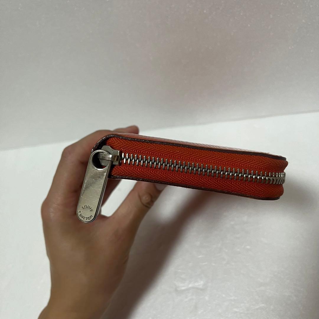 ルイヴィトン　エピ　オレンジ　長財布　ジッピーウォレット　M60310