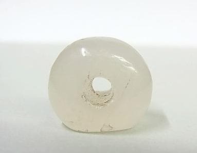 ★B1207★古代石 (262) 美品　西アジア　印章石　カルセドニー　花彫刻