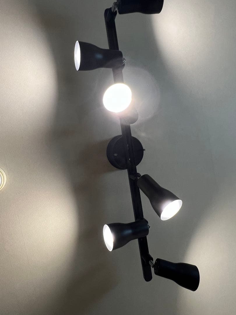 【受け渡し限定】共同照明×ニトリ　スポットライト　ダクトレール　電球　セット!