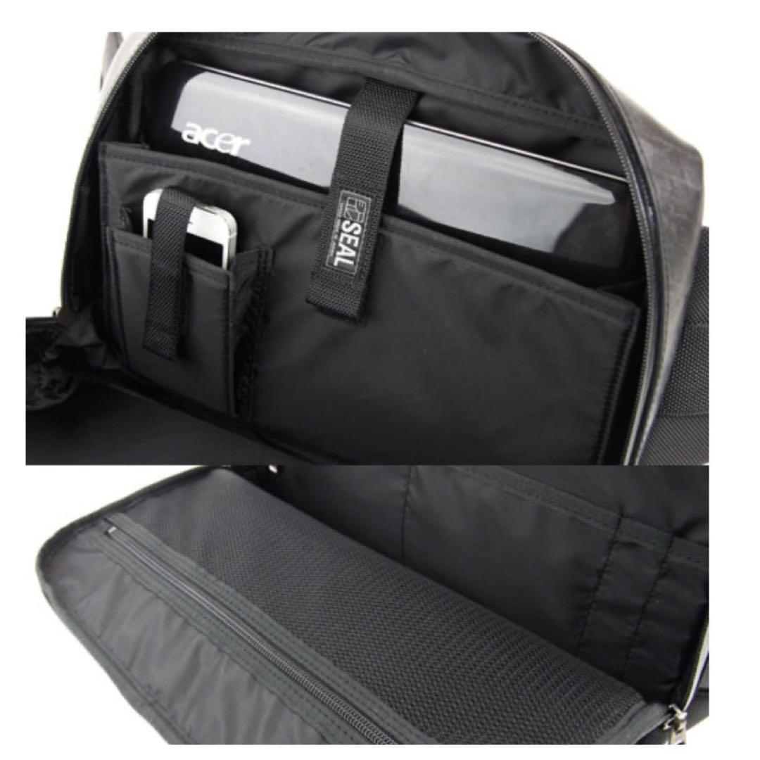 ⭐️値下げ　SEAL モバイラーズボディバッグ　レッド×グレー