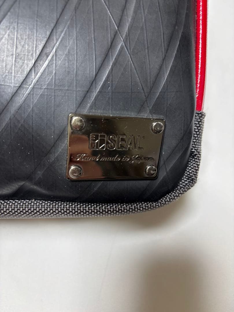 ⭐️値下げ　SEAL モバイラーズボディバッグ　レッド×グレー