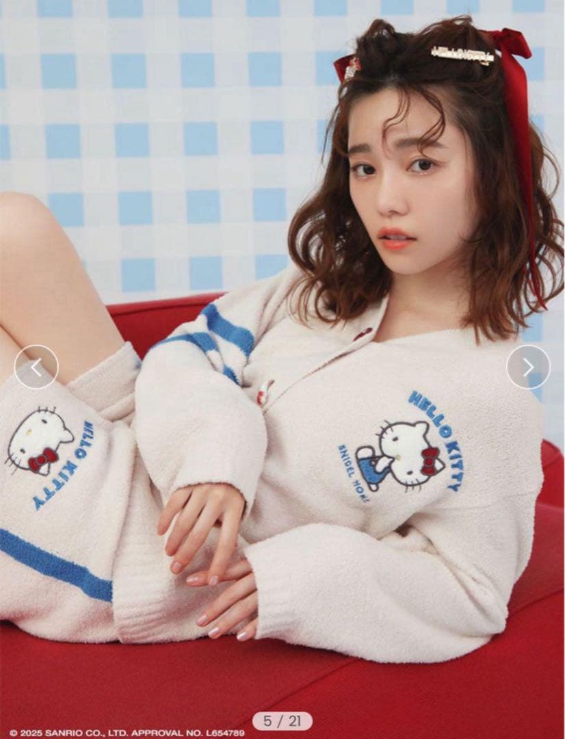 【新品タグ付き】スナイデルホーム　ハローキティコラボ カーディガン