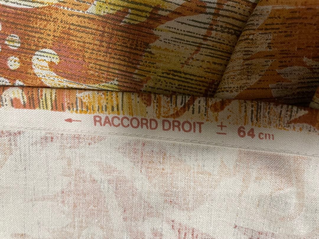 株式会社セルコンカーテン　ヴィンテージ生地　フランス　TACO社　ルーブル　1枚