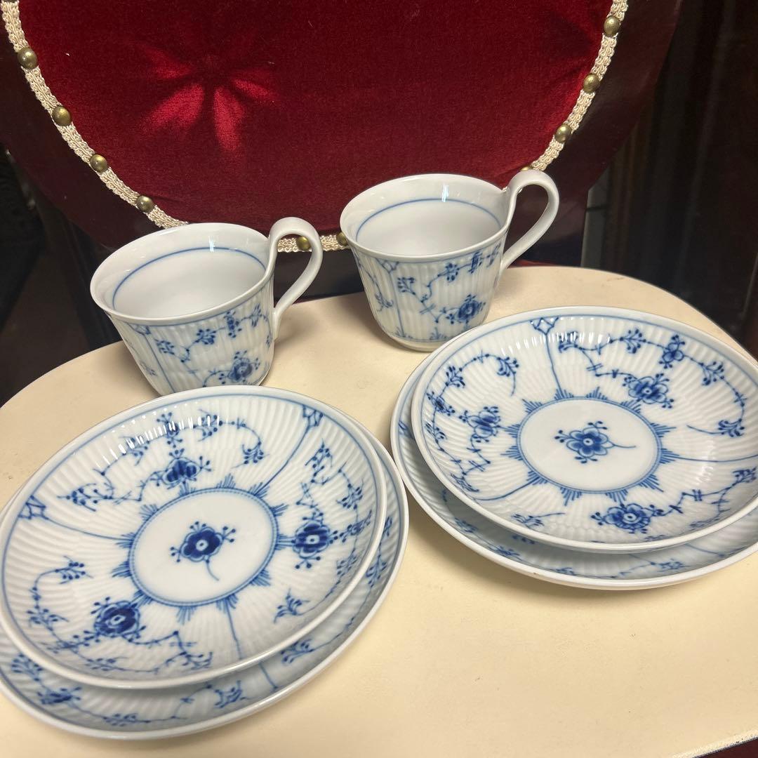  ロイヤルコペンハーゲン 2セット&皿２枚