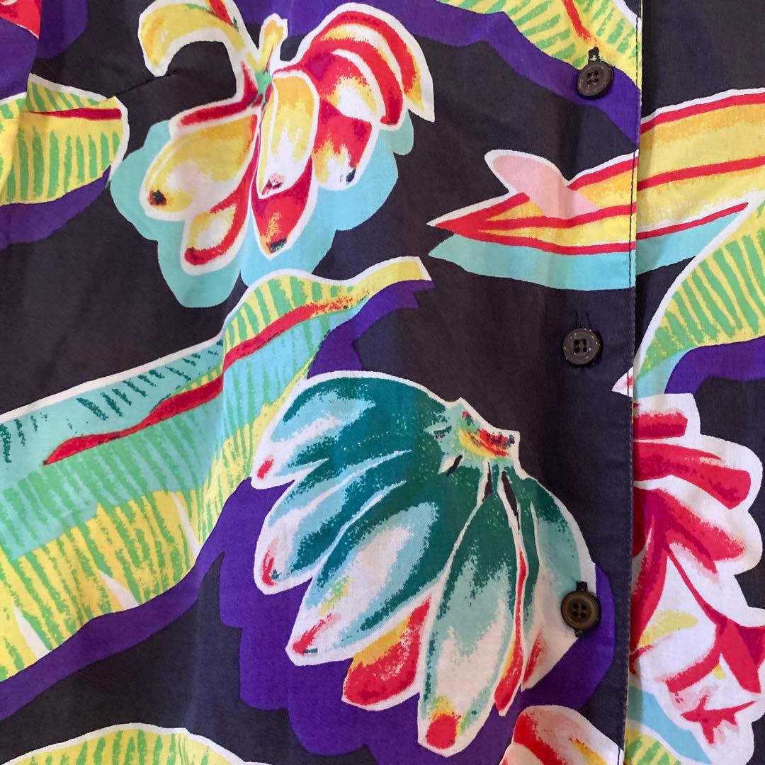 洗濯のみ　パタロハ　アロハ　レディース　復刻版　ブラックバナナ　サイズ4