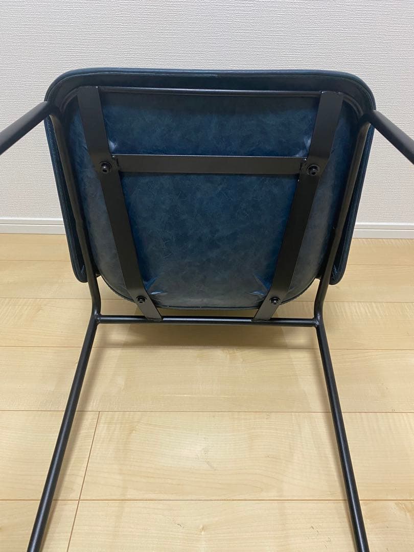 クラッシュゲート ログ ダイニング　チェア ヴィンテージ ブルー