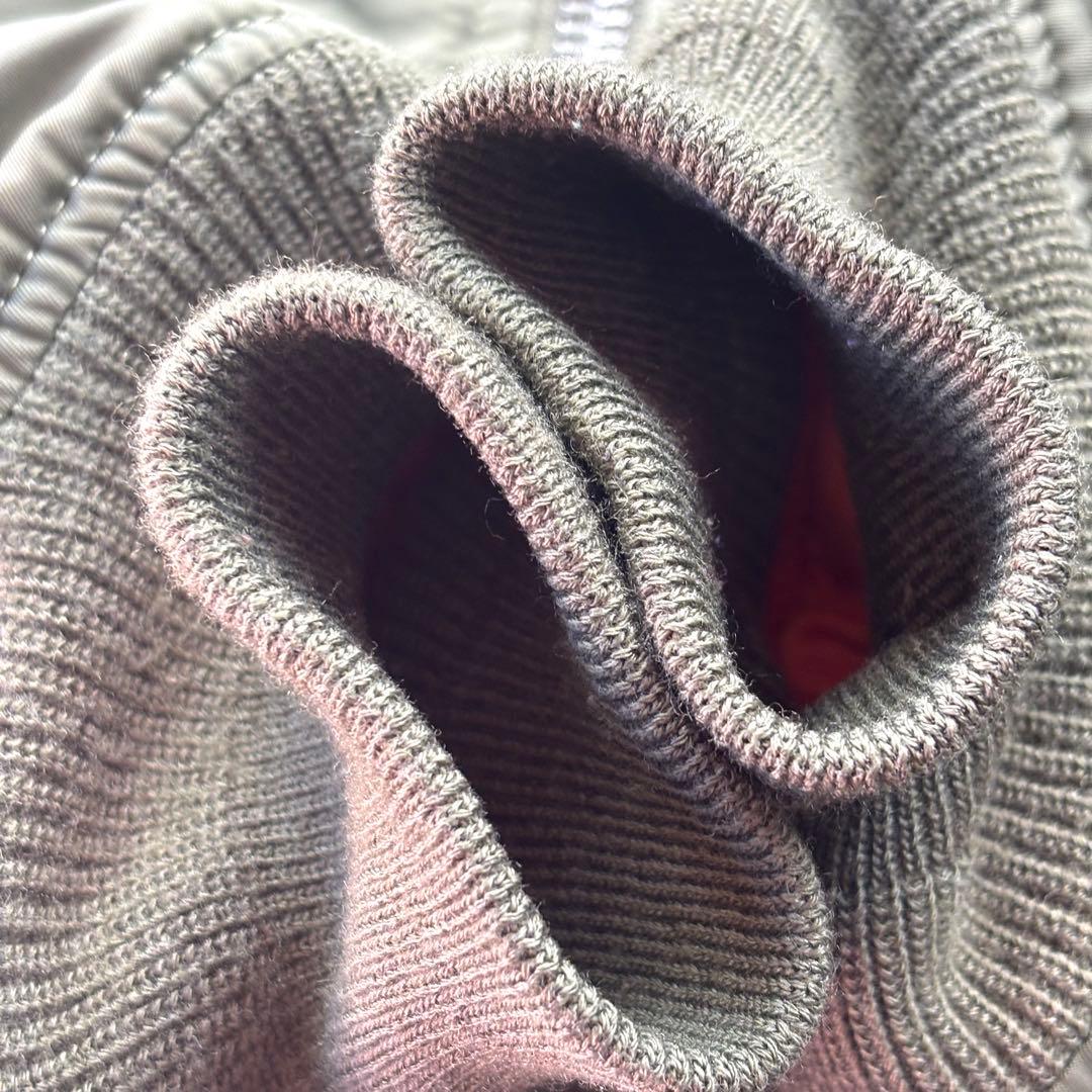 【極美品】アルファインダストリーズ MA-1 フライトジャケット カーキ M