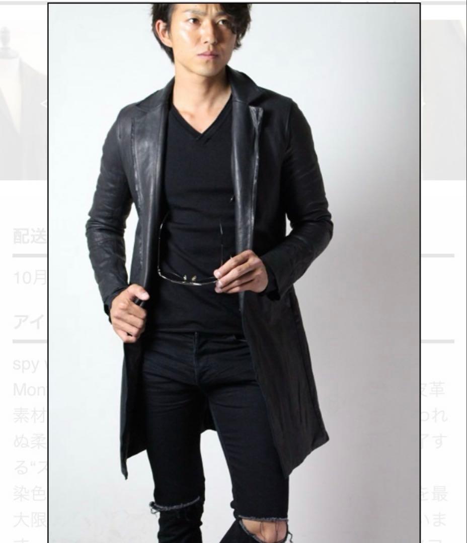 wjk レザージャケット　チェスターコート　メンズコート