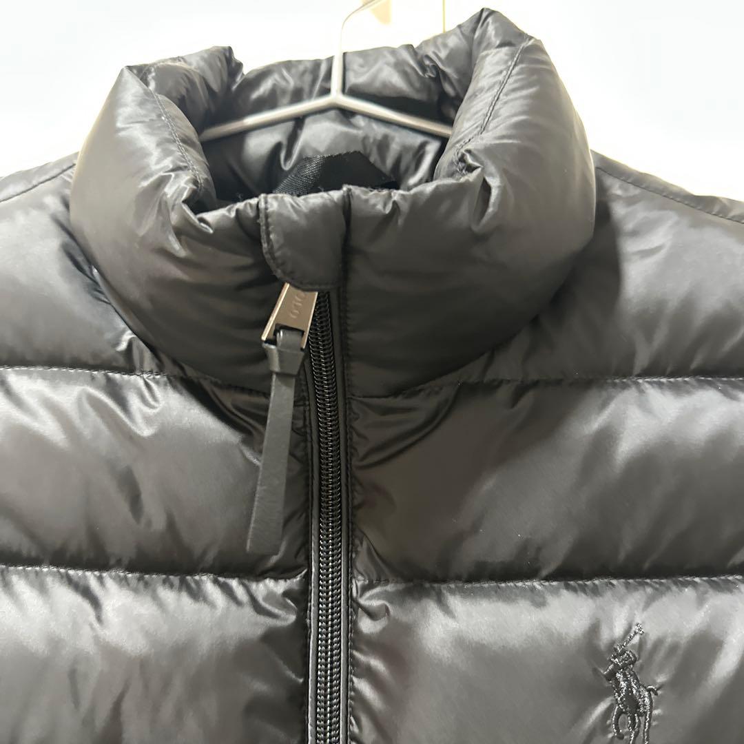 POLO ラルフローレン ブラック ダウンベスト
