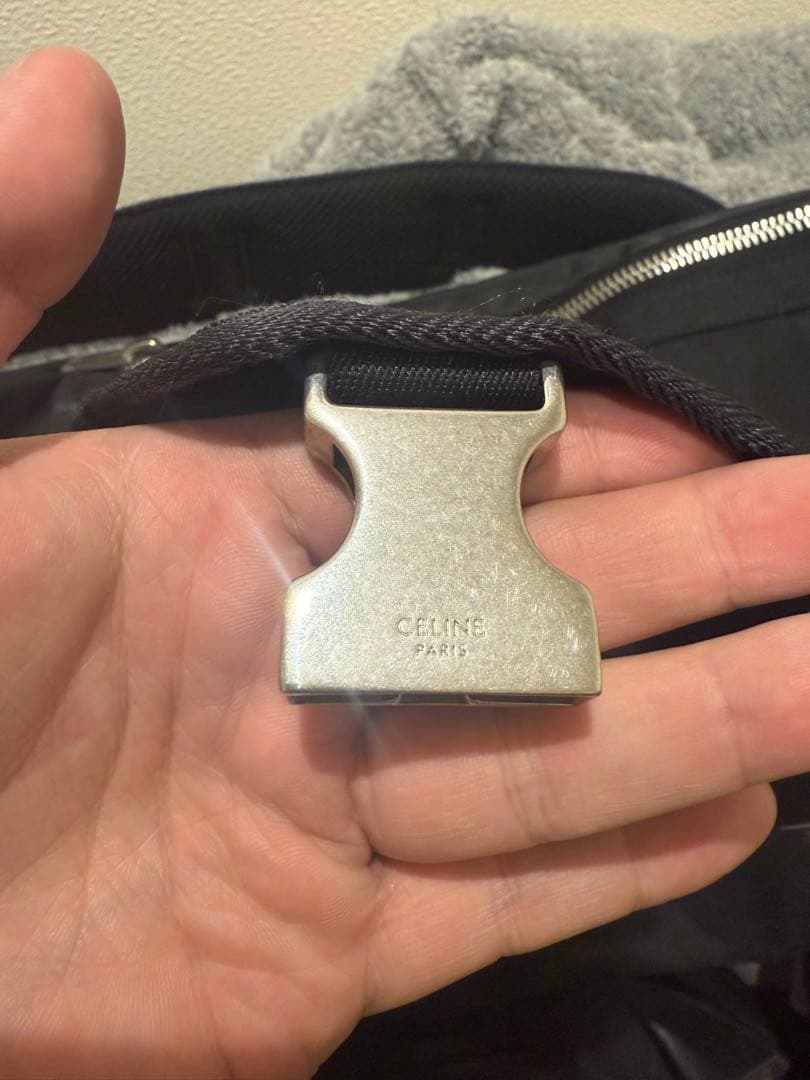 CELINE ブラック メッセンジャーバッグ