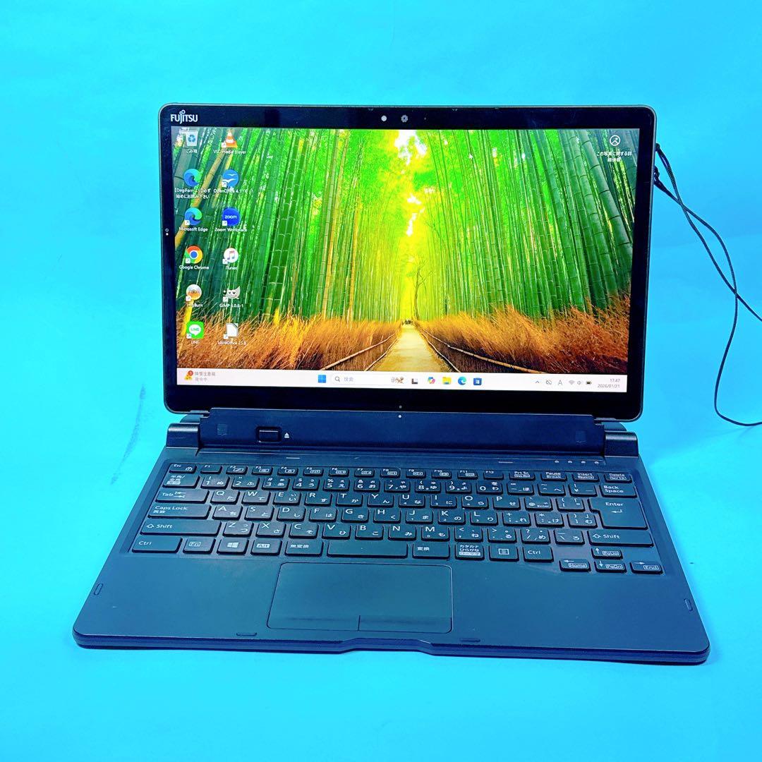 タッチ⭐️タブレット型ノートパソコン 第8世代 SSD windows11 カメラ