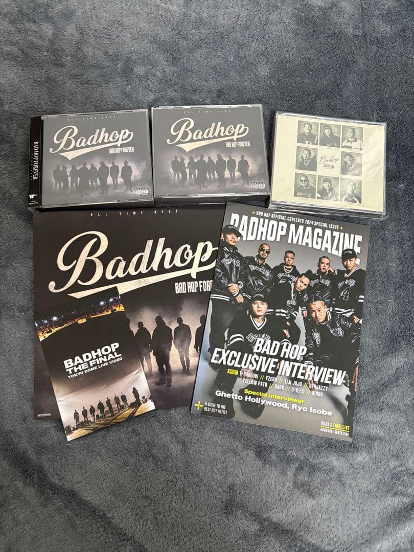 Badhop DVDセットと雑誌