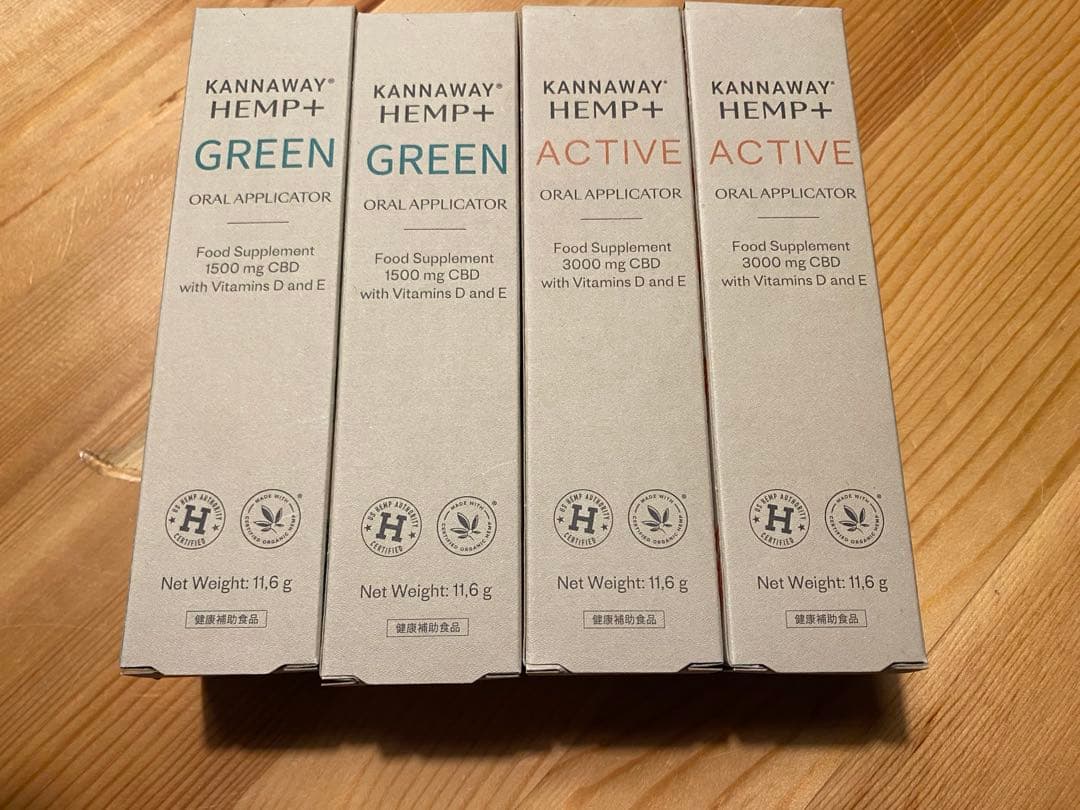 Kannaway Hemp + 4本セット