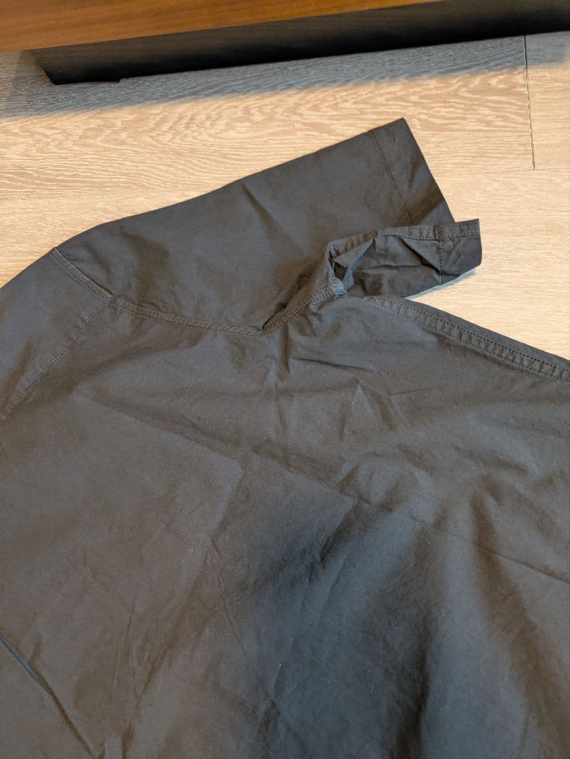 ラフシモンズ ブラック半袖シャツ 50