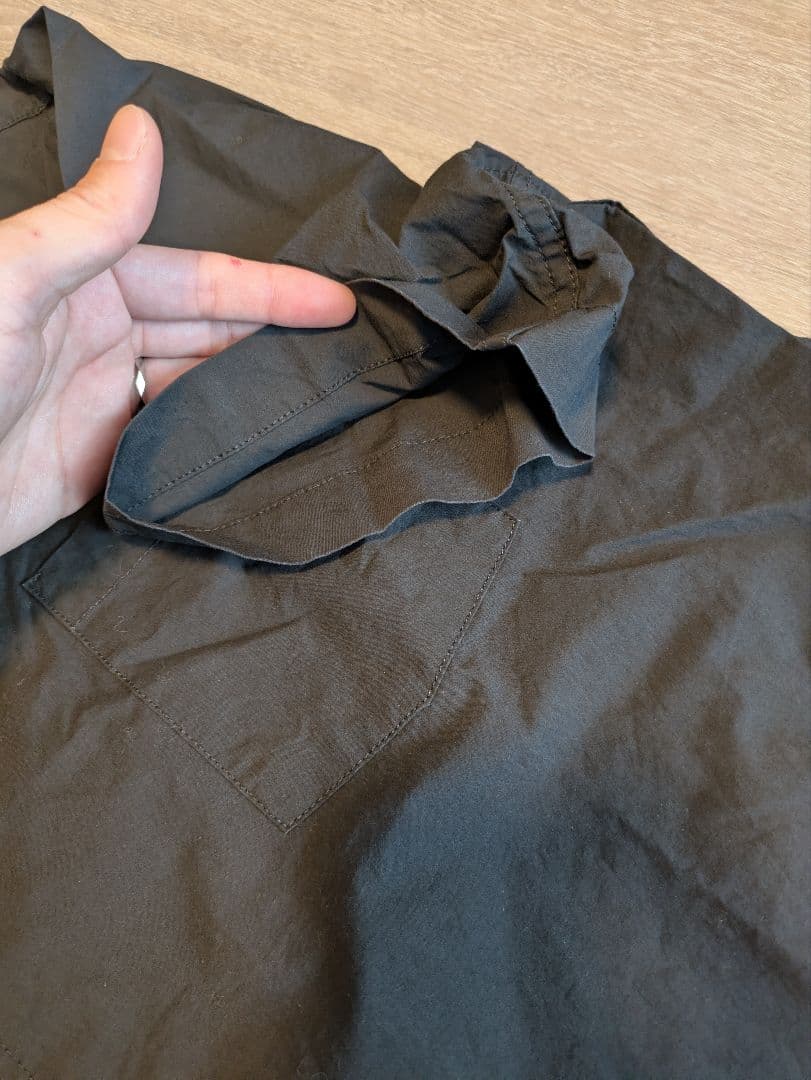 ラフシモンズ ブラック半袖シャツ 50