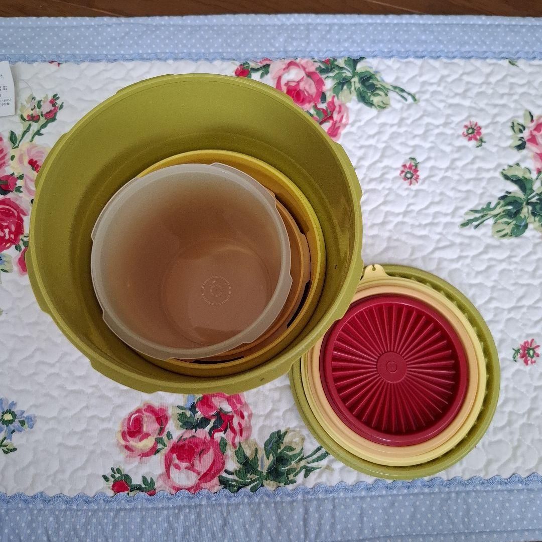 タッパーウェア　グランプリデコレーター LL　他　　　4個セット