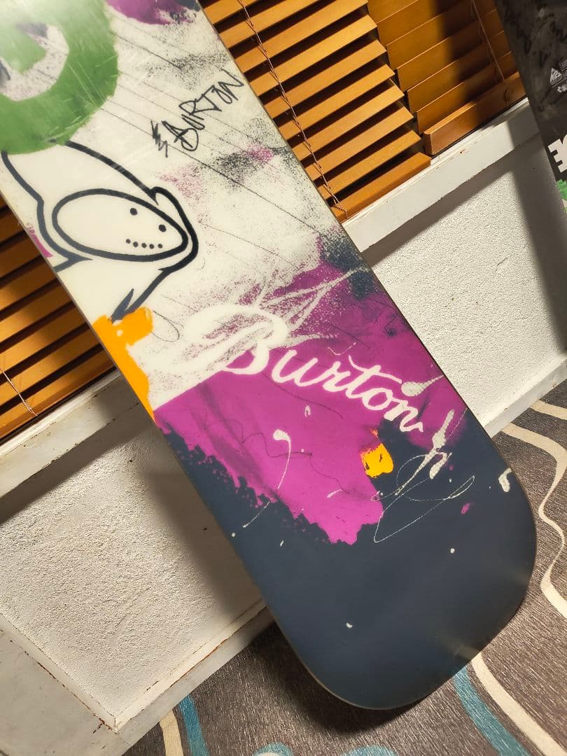 スノーボード　板　バートン　148センチ　キャンバー