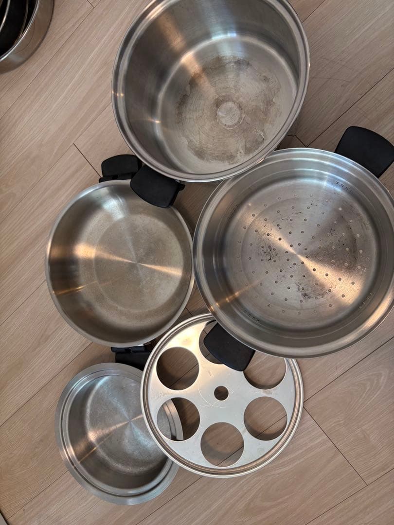 アムウェイ　クイーンクック鍋21ピースセット