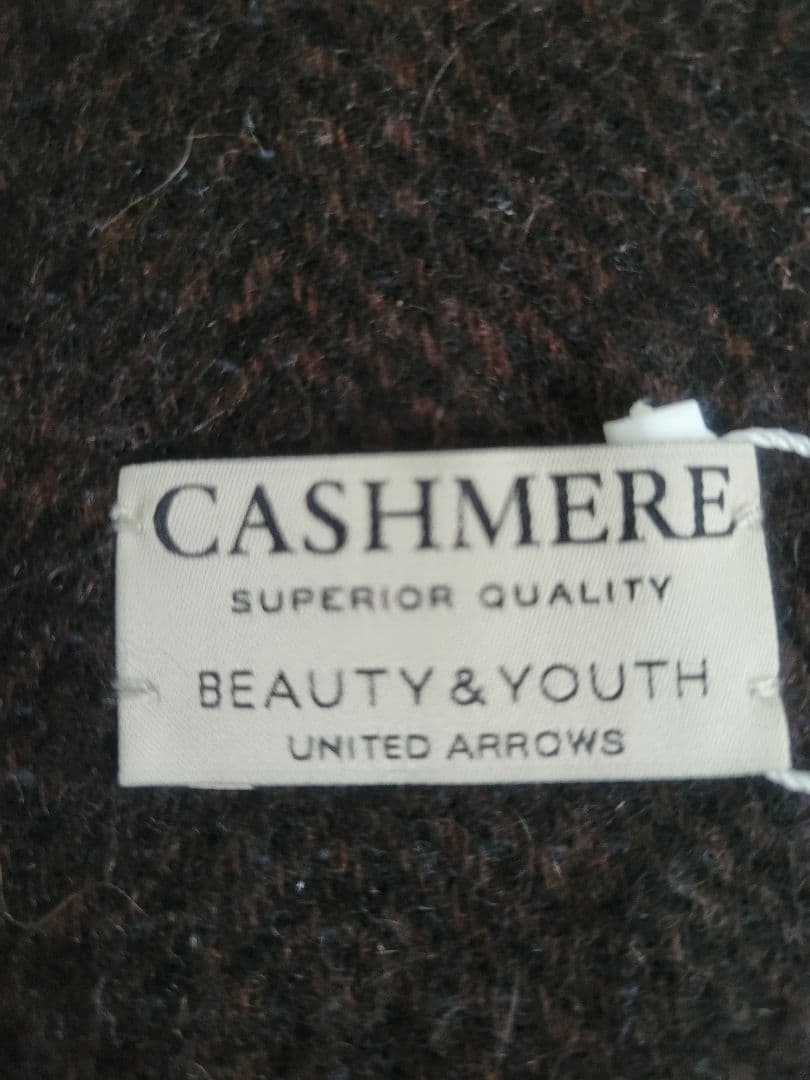 BEAUTY&YOUTH UNITED ARROWS カシミヤマフラー最終値下げ