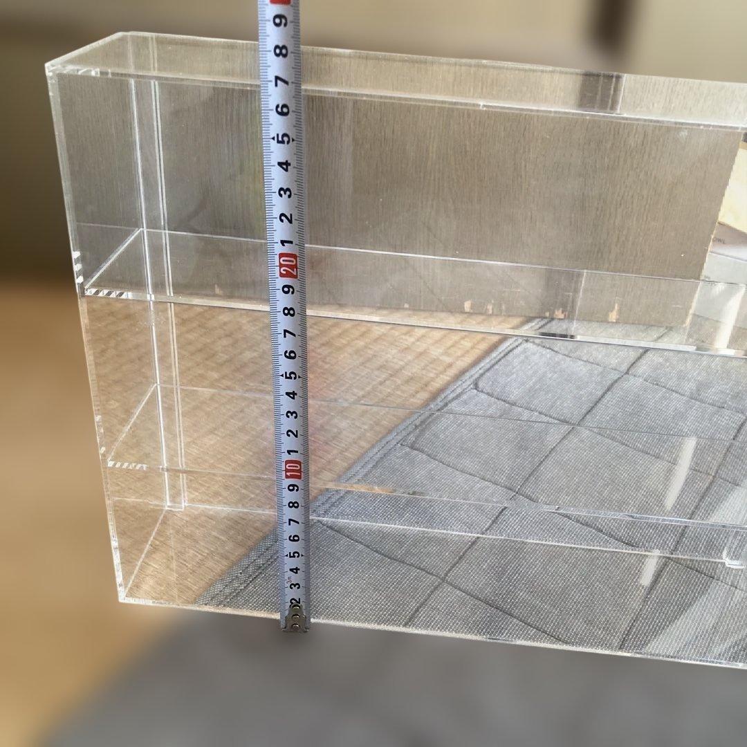 【新品】アクリルコレクションボックス 、スライド引き戸付き