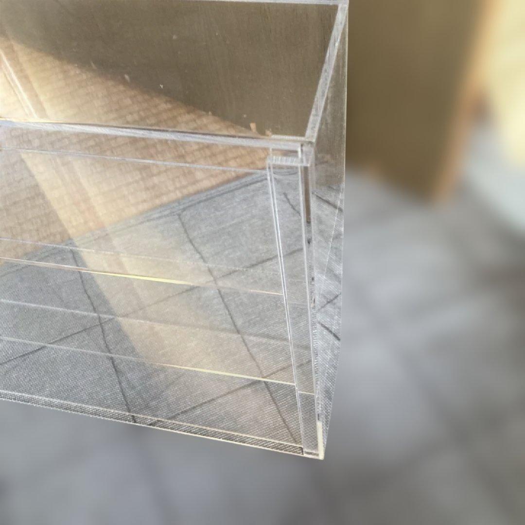 【新品】アクリルコレクションボックス 、スライド引き戸付き