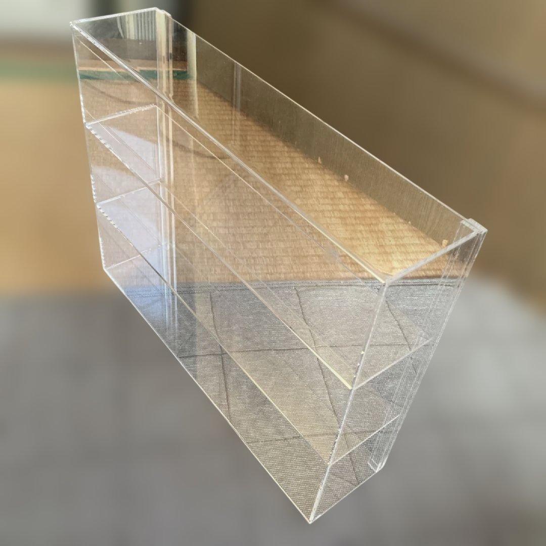 【新品】アクリルコレクションボックス 、スライド引き戸付き