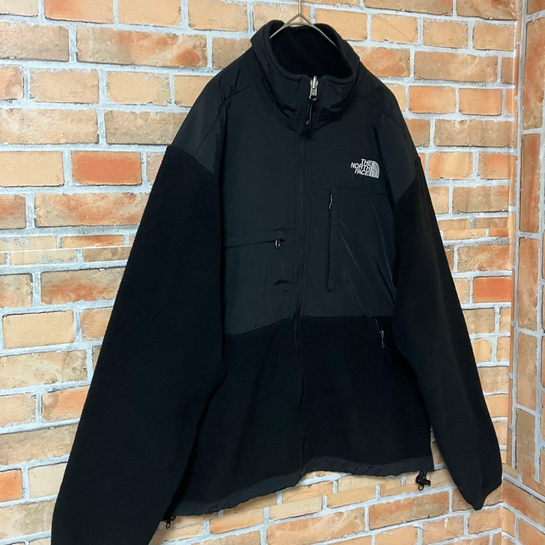 THE NORTH FACE デナリジャケット フリース 切り替え 刺繍 ロゴ