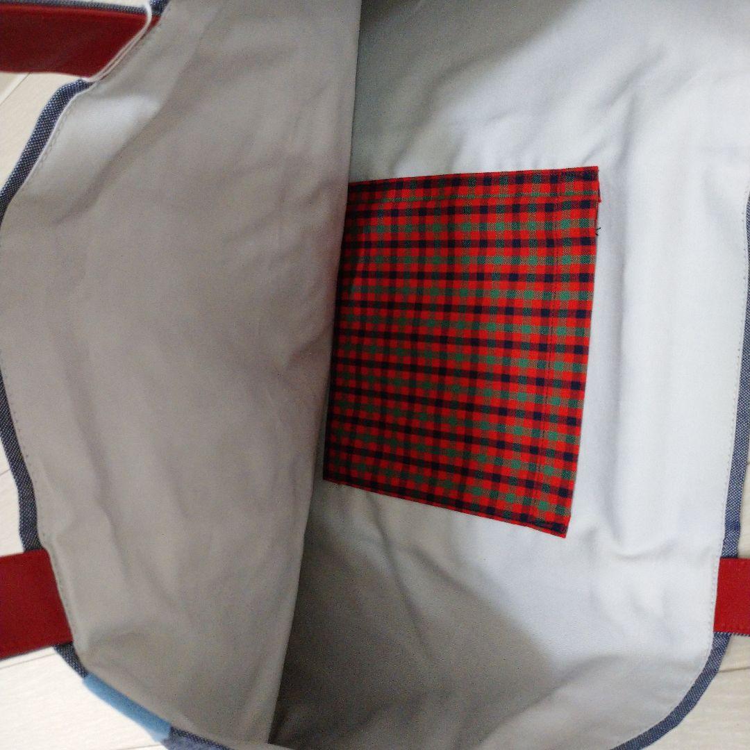 ファミリア 限定 デニムバッグ バッグ トートバッグ レッスンバッグ レア